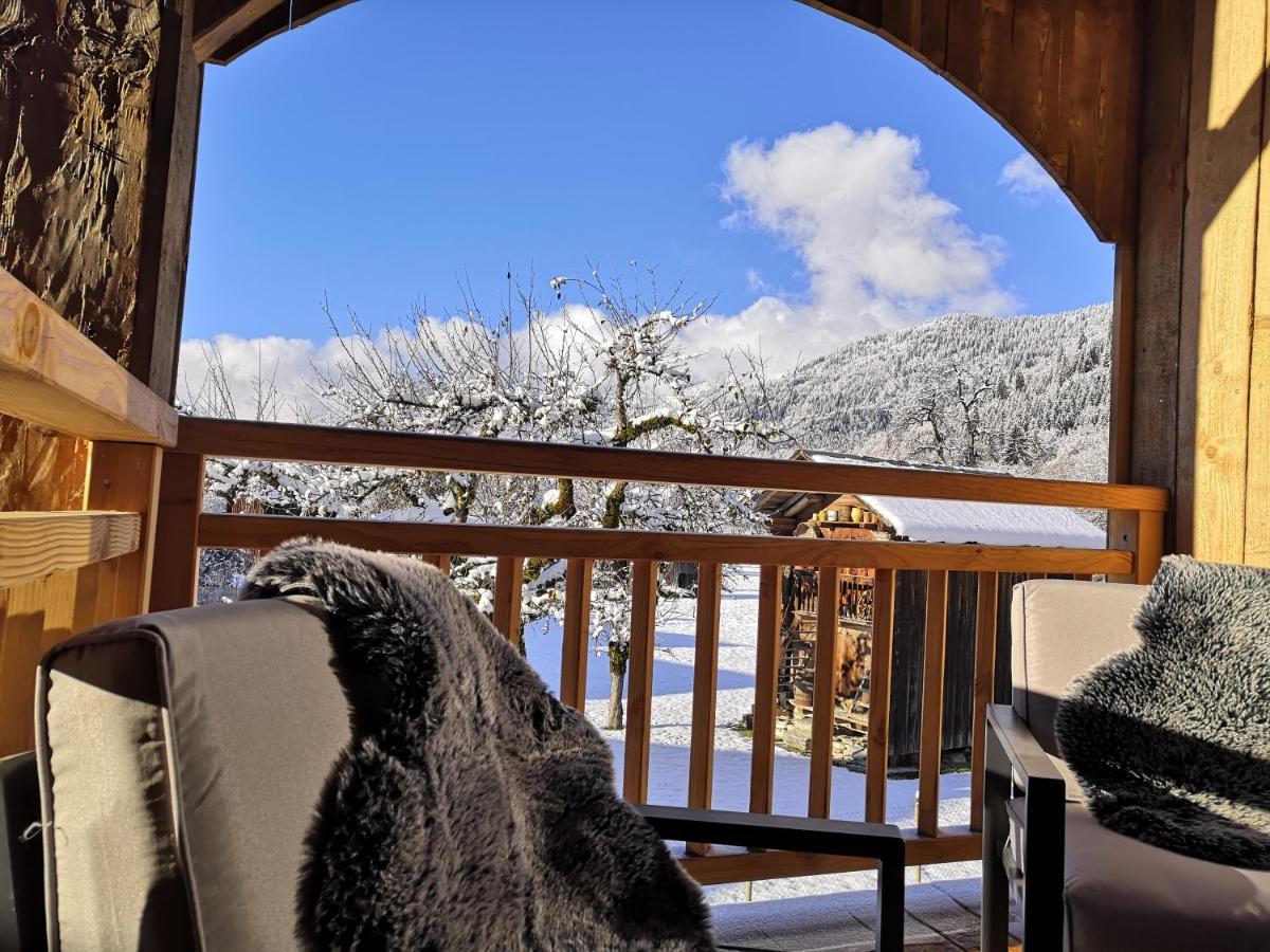 Chez Lucienne, Jacuzzi Et Sauna Samoëns Eksteriør bilde