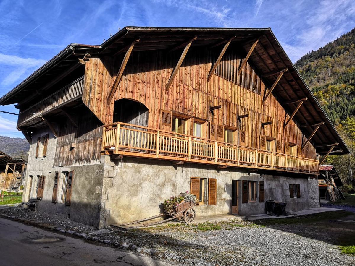 Chez Lucienne, Jacuzzi Et Sauna Samoëns Eksteriør bilde
