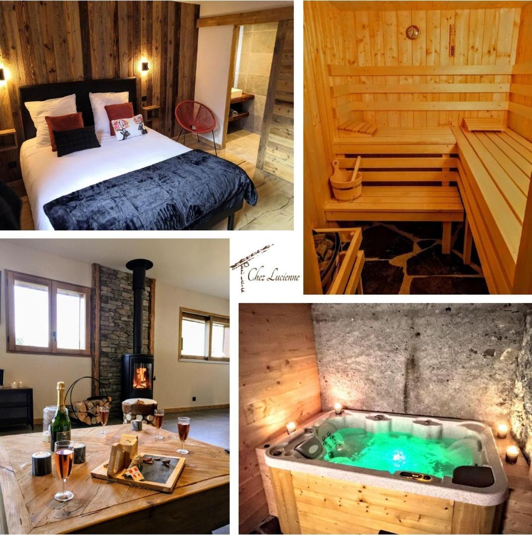 Chez Lucienne, Jacuzzi Et Sauna Samoëns Eksteriør bilde