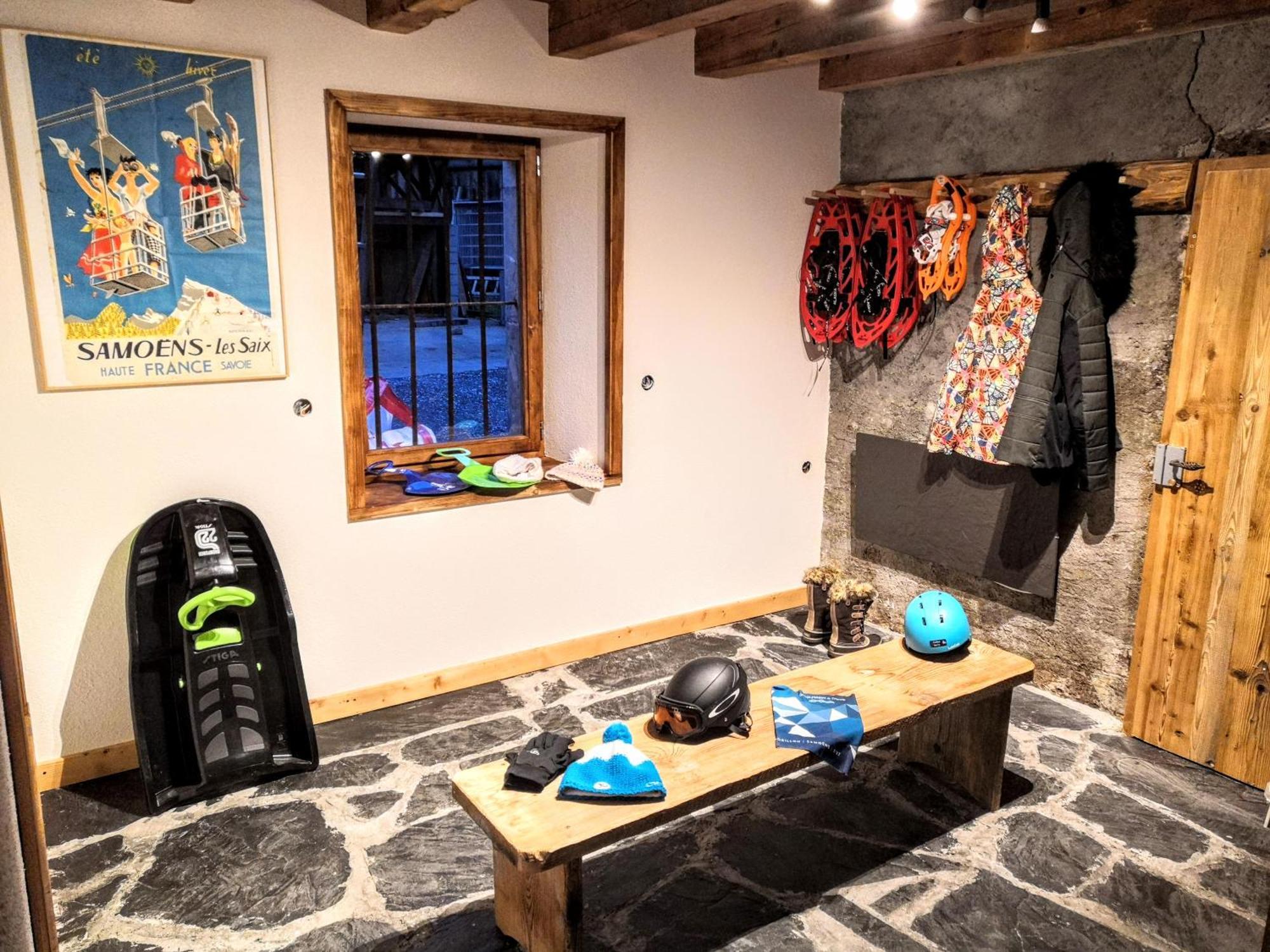 Chez Lucienne, Jacuzzi Et Sauna Samoëns Eksteriør bilde