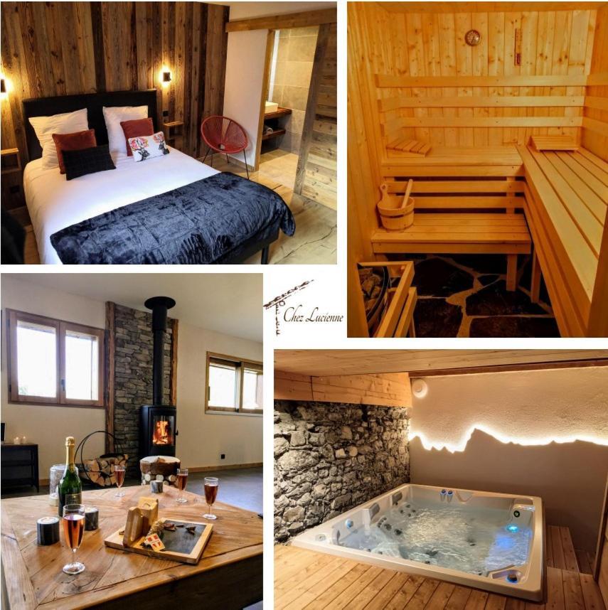 Chez Lucienne, Jacuzzi Et Sauna Samoëns Eksteriør bilde