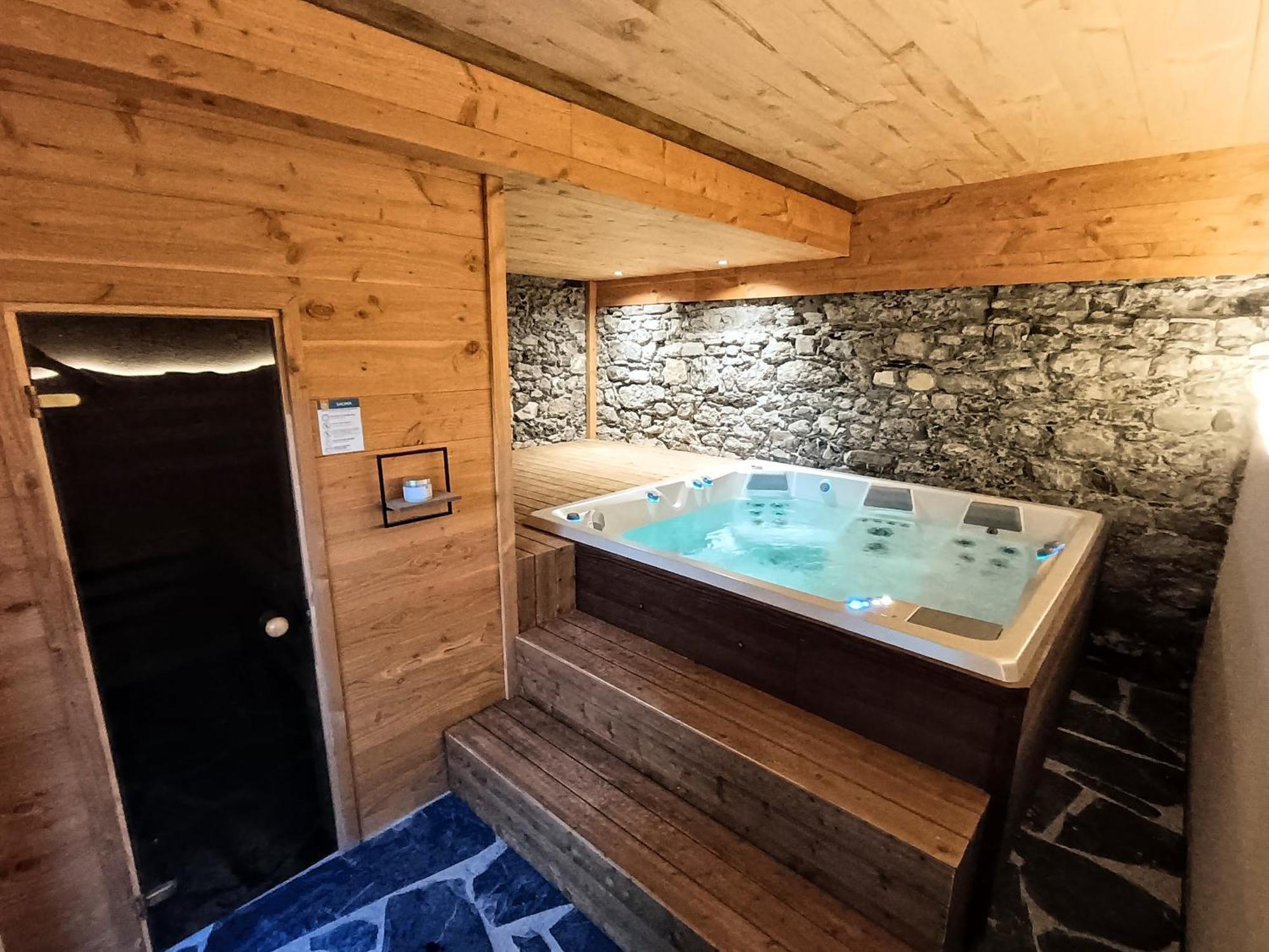 Chez Lucienne, Jacuzzi Et Sauna Samoëns Eksteriør bilde